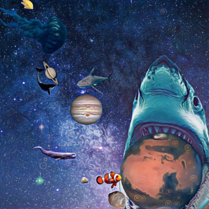Shark in space